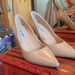 Steve Madden nude Lea pumps